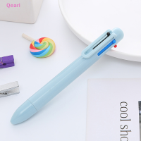 Qearl Macaron ปากกาลูกลื่น6สีสุดสร้างสรรค์, ปากกาเขียนจุดสีทึบปากกาน้ำมันปากกาหลากสีปากกาอเนกประสงค์สำหรับสำนักงาน