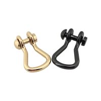 1pcs Metal Detachable Open Screw D Ring Buckle Shackle Clasp for DIY Leather Craft Bag Strap Belt Handle Shoulder Webbing