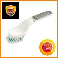 แปรงขัดพื้นห้องน้ำพร้อมด้ามจับ SCOTCH-BRITE ANTIBACTERIAL สีขาวSCRUB CLEANING BRUSH BATHROOM SCOTCH-BRITE ANTIMICROBIAL WHITE **ขายดีที่สุด**