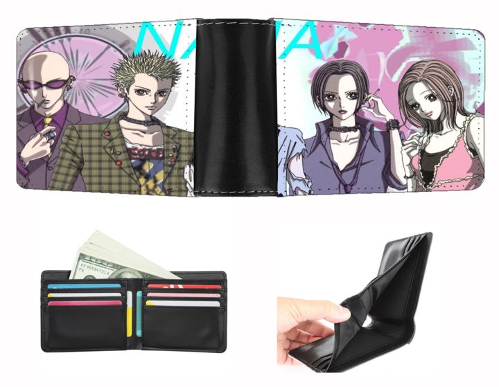 layor-wallet-กระเป๋าสตางค์อะนิเมะ-nana-สำหรับผู้ชายผู้หญิงกระเป๋าสตางค์ใบสั้นวัยรุ่นกระเป๋าสตางค์นักเรียนกระเป๋าสตางค์แบบสั้นเป็นศูนย์เจ้าของบัตร-pu