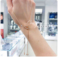 Original แท้จริง Swarovski Woman Unlimited Love สร้อยคอรูปตัว Y ของขวัญโซ่ไหปลาร้าสำหรับแฟน