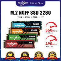 Walram M.2 SATA เอสเอสดี PC M2 NGFF 128GB 256GB 512GB 1TB โซลิดสเตทไดรฟ์2280ฮาร์ดดิสก์ภายใน Hdd สำหรับ X79 X99 B450m