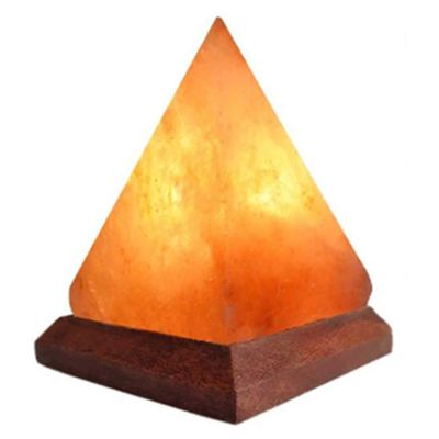 USB Led Pyramid Salt Crystal Lamp Crystal Decorative Lamp Atmosphere Atmosphere Lamp