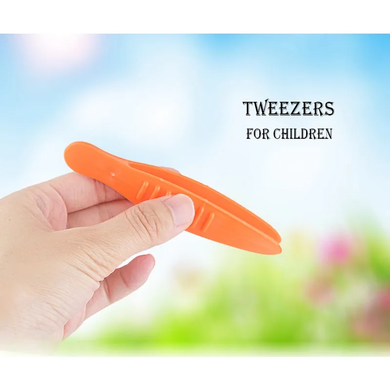 12pcs Colorful Tweezers for Children Kids Sorting & Counting Preschool  Science Toddler Fine Motor Skill Development Toys Tools