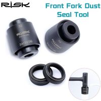 ❄ RISK 32/34/35/36mm Bike Bicycle Shock Suspension Front Fork Dust Seal Kit Oil Seal Sponge Ring Installation Tool Driver Bicycle