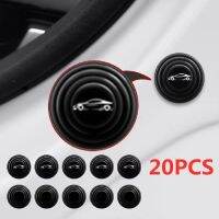 20/4pc Anti-collision Silicone Pad Car Door Closing Anti-shock Hood Protect Soundproof Silent Anti-Noise Buffer Adhesive Sticker Car Door Protection