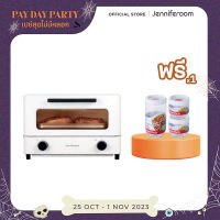 Jenniferoom เตาอบมินิมอล Compact Oven Toaster ขนาด 12 L รุ่น JRTH-OT12WB