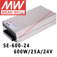 SE-600-24หมายถึงดี600W 25A 24V DC แหล่งจ่ายไฟเอาท์พุทเดี่ยว Meanwell ร้านค้าออนไลน์