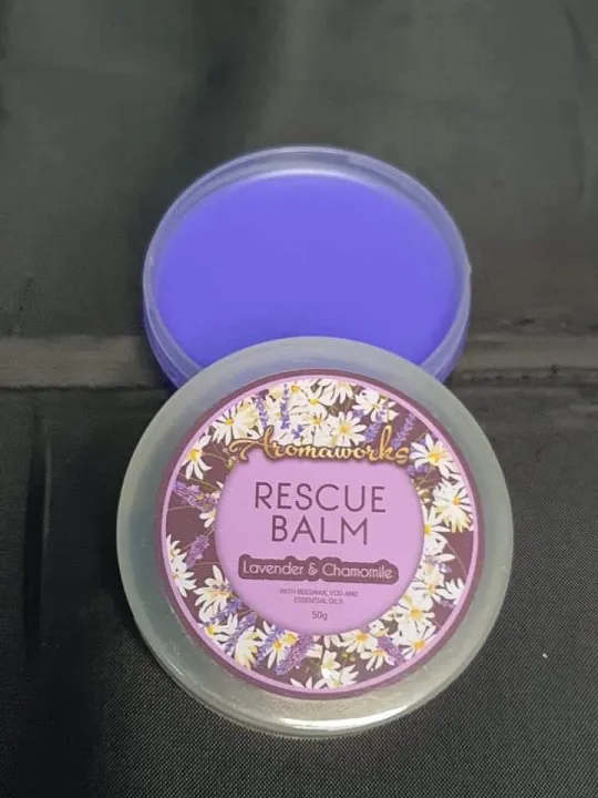 Aromaworks Pain Relief Rescue Balm LAVENDER & CHAMOMILE 50g Lazada PH