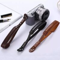 ♟❡✥ Leather Camera Hand Grip Wrist Strap Rope For Fuji Sony Canon X-T20 X30 X20 X100