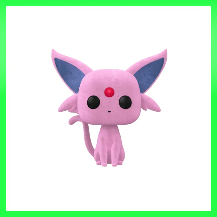 Games Pokemon: Espeon #884 (Flocked) (Special Edition) Funko Pop