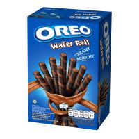 ❗❗ราคาพิเศษ❗❗ Oreo Wafer Roll โอรีโอ้ เวเฟอร์โรลสอดไส้ครีม (ช็อกโกแลต / วานิลลา) 54 กรัม  RT1.13590?ราคาถูกที่สุด?