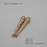 [COD] 绳头扣 4mm จี้เชือกหนังผูกโบโล bolo tie อุปกรณ์เสริม 925 เงินถัง การเชื่อมต่อระฆัง