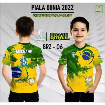 Buy Brazil World Cup 2022 Youth Jersey in Wholesale Online!