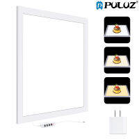 PULUZ 1200LM LED Photography Shadowless Light Lamp Panel Pad with Switch, Metal Material, No Polar Dimming Light, 34.7cm x 34.7cm Effective Area (Ready Stock)