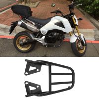 ชั้นวางกระเป๋าด้านหลังรถจักรยานยนต์ Sissy Bar ชั้นวางกระเป๋าพอดีกับ Honda MSX125 Grom MSX 125