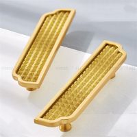 ◊⊕◄ Square Retro Brass Handle Furniture Double Hole Knob and Handle Drawer Cabinet Door Knobs Cupboard Pulls Handles