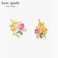 KATE SPADE NEW YORK GREENHOUSE FLORAL CLUSTER STUDS KC171 ต่างหู