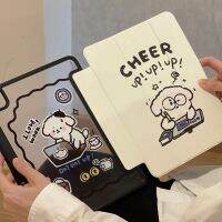 เคสกันกระแทก2การ์ตูนรูปสุนัขน่ารักสำหรับ Ipad 10.2/9.7/10.5/11นิ้ว Pro 12.9นิ้ว2021 Mini 6 5/4อากาศพร้อมช่องใส่ดินสอ