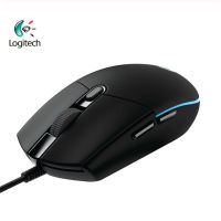 Logitech G102เมาส์แบบมีสายสำหรับเล่นเกม,เมาส์ออปติคอลมีปุ่ม200-8000Dpi ใช้ได้กับ Windows 7เมาส์เกม