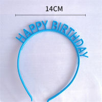 Hairbands Kids Headbands Accessories HAPPY BIRTHDAY Children Candy Color Girls Hair Bands