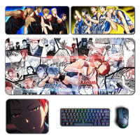 Anime Kurokos Basketball large Mouse Pad Kuroko Taiga Daiki Mousepad Computer Laptop Game Pad PC Gaming Accessories Desk Mats