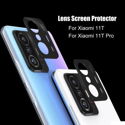 New Luxury Camera Guard Circle Metal Lens Protector Case Cover Bumper Protection Ring For Xiaomi 11T/11T Pro Phone Accessories