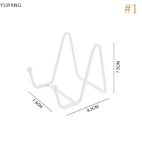 YUPANG 1ชิ้นขาตั้งแสดงภาพขาตั้งแผ่นโลหะขาตั้งกรอบรูปภาพภาพภาพแผ่นตกแต่งโต๊ะศิลปะ