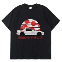 Initial D Drift Akagi Redsuns T Shirt Japanese Anime Ae86 Men Fashion T-Shirts Streetwear Jdm Automobile Culture T-Shirt S-4XL-5XL-6XL