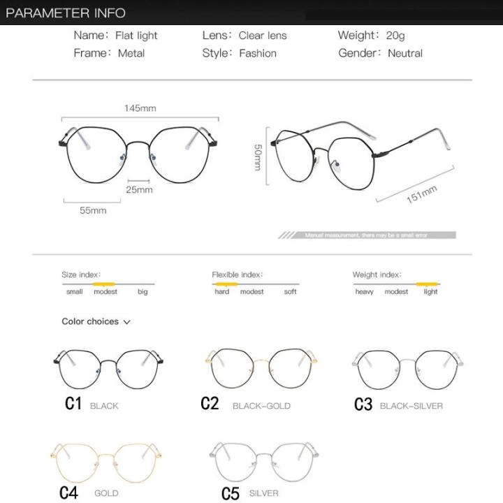 new-metal-polygon-retro-glasses-frames-female-irregular-myopia-frames-women-with-fine-color-matching-myopia-men