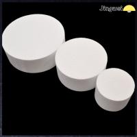 JINGWEI 4/6/8 inch ของตกแต่ง Sugarcraft หุ่นจำลอง โฟมโพลีสไตรีน กลม แม่พิมพ์โฟมเค้ก รูปแบบการฝึก