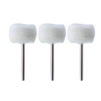 (Speedy electronic)1/8/15Pcs Felt Grinding Sanding Head Abrasive Buffing Wheel 3Mm Shank Cotton Thread Polishing Mini Brush For Dremel Dril Jade