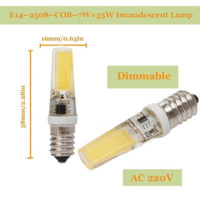 【☊HOT☊】 lan84 G9 G4หรี่แสง7W หลอดไฟ Cob Ac/Dc 12V 220V โคมไฟ Led โคมไฟระย้าไฟสปอตไลต์ Cob อะไหล่โคมไฟฮาโลเจนเย็น/อบอุ่นสีขาว