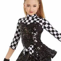 New dance costume professional jazz dance dress performance dress Lodysuit Latin dress