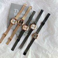 ✘№ 【Ready Stock】 Jam tangan Wanita Korean small square watch ins wind ladies watch fashion temperament niche retro quartz watch