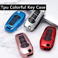 ❖►❀ Car Key Cases Flip Remote Control Protector Cover For Ford F150 F250 Focus 3 Escort Kuga Everest Fiesta Mustang Edge Fusion