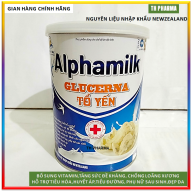 Sữa bột Alphamilk Glucerna Tổ Yến 450g ,tăng cường sức đề kháng , hỗ trợ xương khớp,tiêu hóa ,tưng cường sức khỏe cho người tiểu đường ,gout, huyết áp, đẹp da- Nguyên liệu nhập khẩu Newzealand thumbnail
