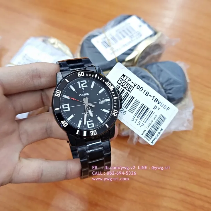 CASIO รุ่น MTP-VD01B-1B