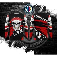 Jersey Riders Kyt Full Pirate Sublimation Motorcycle Jersey Long Sleeve Size S-3xl new 2023