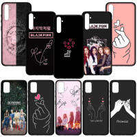 ปก Phone Casing เคสโทรศัพท์ H176 DA43 Love on the finger kpop heart BLACK JISOO JENNIE ROSE PINK LISA อ่อนนุ่ม หรับ Samsung Galaxy A12 A11 A31 A71 A51 A21S A50 A10 A20 A30 A20S A30S A52 A50S A10S A70 A02S M02 A02 A04S A32 4G 5G A03S A52S A04 ซิลิโคน Coque