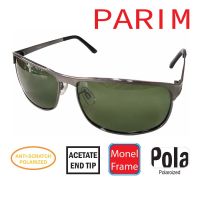 แว่น Fashion Polarized Sunglasses PARIM เลนส์ตัดแสงสะท้อน ทรง Classic กรอบเต็ม Monel ทนทาน ปลายขาแว่น Acetate เหนียว ไม่หัก รับประกันความทนทาน