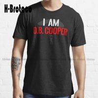 I Am Db Cooper - Black Clean Trending T-Shirt Mens Fashion Shirts Outdoor Simple Vintag Casual T Shirts Xs-5Xl Custom Gift