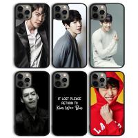 Kim Woo Bin Phone Case Back Cover for iphone 14 13 11 12 Pro Max mini XS XR X 8 Plus 7 SE 2020 6S 5S Coque Shell