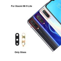 ของแท้ใหม่สำหรับ Xiaomi MI9 Mi 9 9T SE Pro 9SE ด้านหลังกระจกกล้องถ่ายรูปฝาปิดเลนส์หลังพร้อมกาวสติ๊กเกอร์กาวอะไหล่ทดแทน