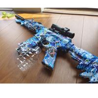 M416 Electric Burst Gel Blaster Gun Toys Gun For Outdoor Game Shooter Weapon CS Fighting For Children Adult With Goggles For Boy