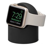 Charger ขาตั้งซิลิโคน Dock สำหรับ Apple Watch Series 4/3/2/1 44มม./42มม./40มม./38มม.สายชาร์จ