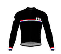 Chinese Taiwan Winter Thermal Fleece Jersey Pro Taiwan Team Cycling Jackets Bicycle Cycling Warm MTB Bike Clothing Sport Wear