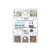 รีเลย์สถานะของแข็ง Ssr-40 40a Va Da โมดูลโซลิดสเตทรีเลย์ Aa Ssr Dd Ssr-40va Ssr-40dd Ssr-40da Ssr-40aa