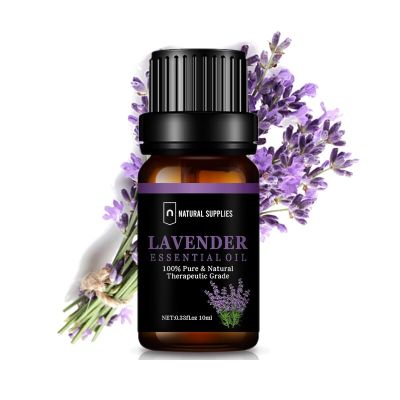 100% Lavender Essential oil ขนาด 10 ml. น้ำมันหอมระเหย ลาเวนเดอร์ บริสุทธิ์