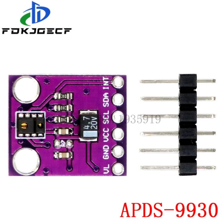 gy-9960-3-3-apds-9960-apds-9900-apds-9930การตรวจจับความใกล้ชิดและไม่สัมผัสการตรวจจับรูปแบบลายเส้น-rgb-และท่าทาง-apds9960-gy-9960วงจรรวม